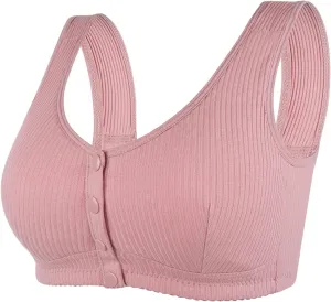 Women's Wireless T-Shirt Bra Full Coverage No Underwire Everyday Bras Scalloped Full Coverage Everyday Bra